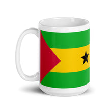 Load image into Gallery viewer, São Tomé and Príncipe Flag Mug