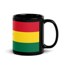 Load image into Gallery viewer, Ghana Flag Mug (Black)
