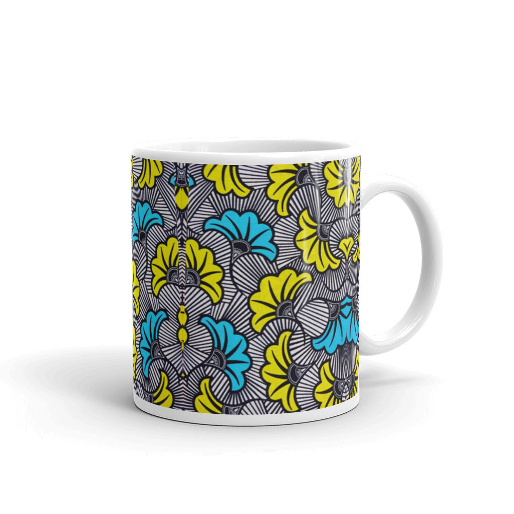 African Fluer Mug