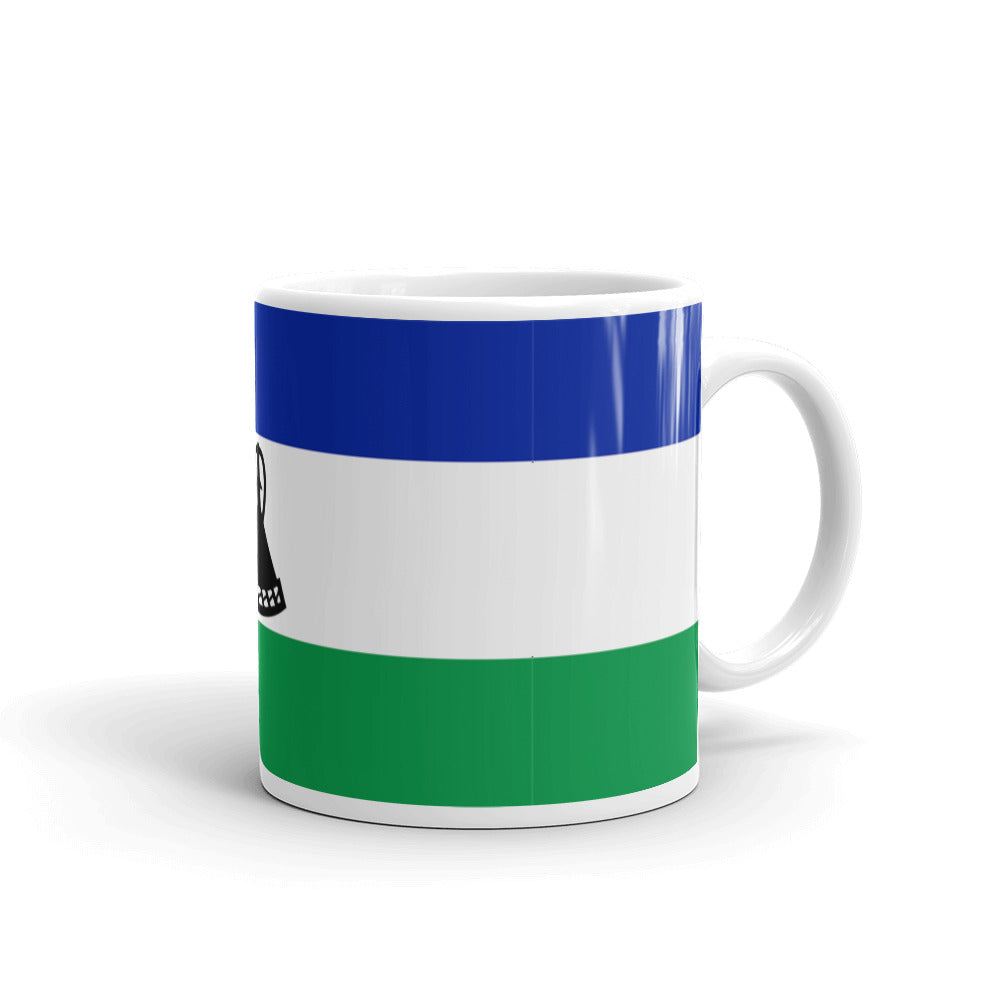Lesotho Flag Mug