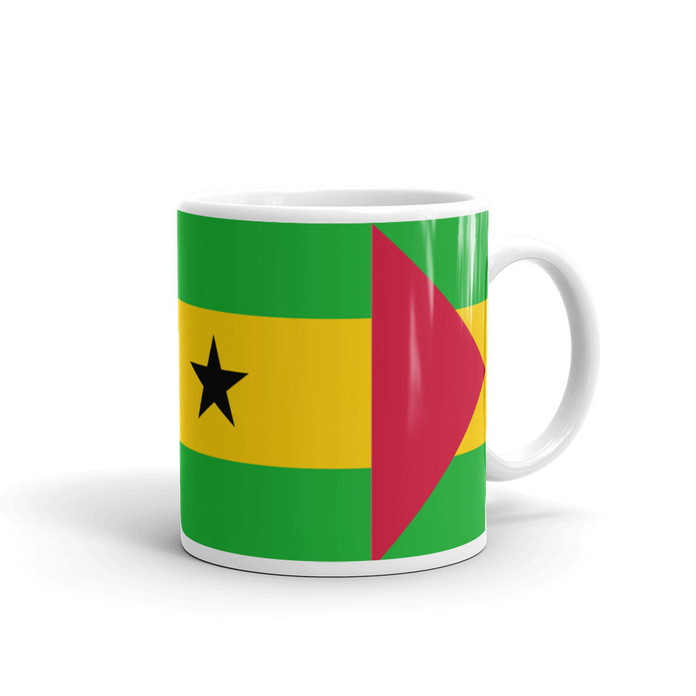 São Tomé and Príncipe Flag Mug